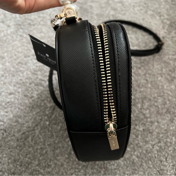 Kate Spade Love Shack heart bag crossbody with pearl handle NWT - Picture 6 of 8